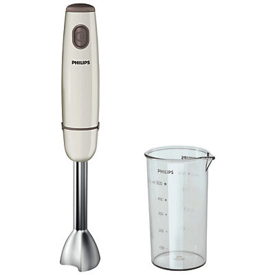Philips HR1604/01 Daily Collection Hand Blender, White Philips HR1604/01 Daily Collection Hand Blender, White